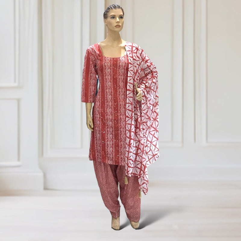 Kurta + Trouser + scarf