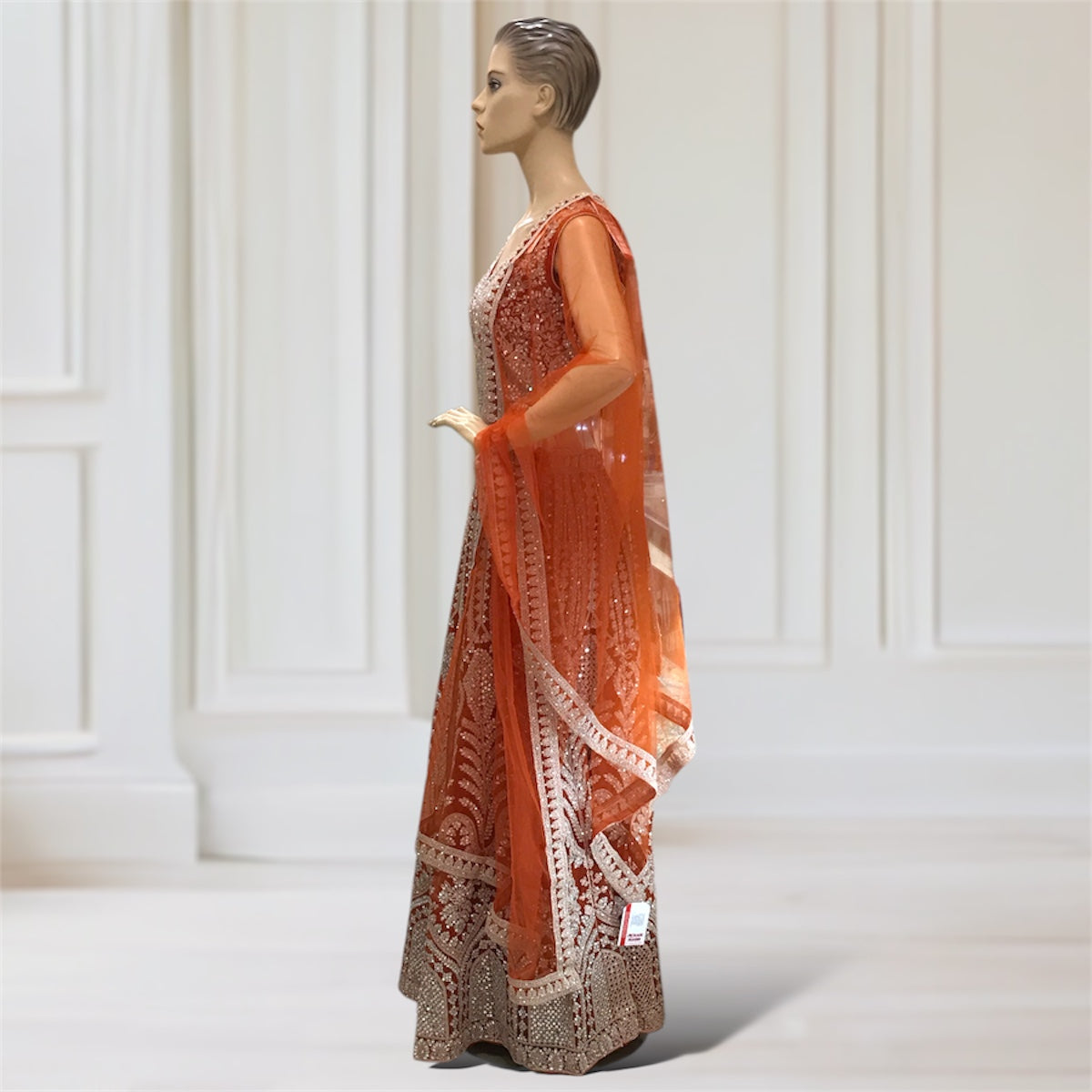 Lehenga + Choli + Scarf