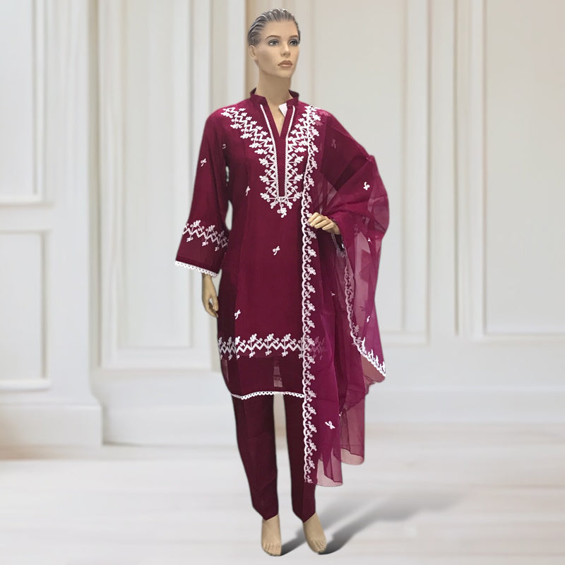 Kurta + Trouser + scarf