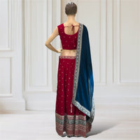 Lehenga + Choli + Scarf