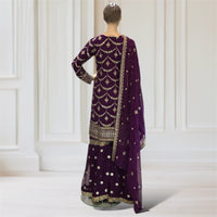 Kurta + Garara + Scarf