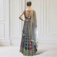 Lehenga + Choli + Scarf
