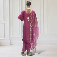 Kurta + Shalwar + Scarf
