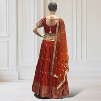 Lehenga + Choli + Scarf