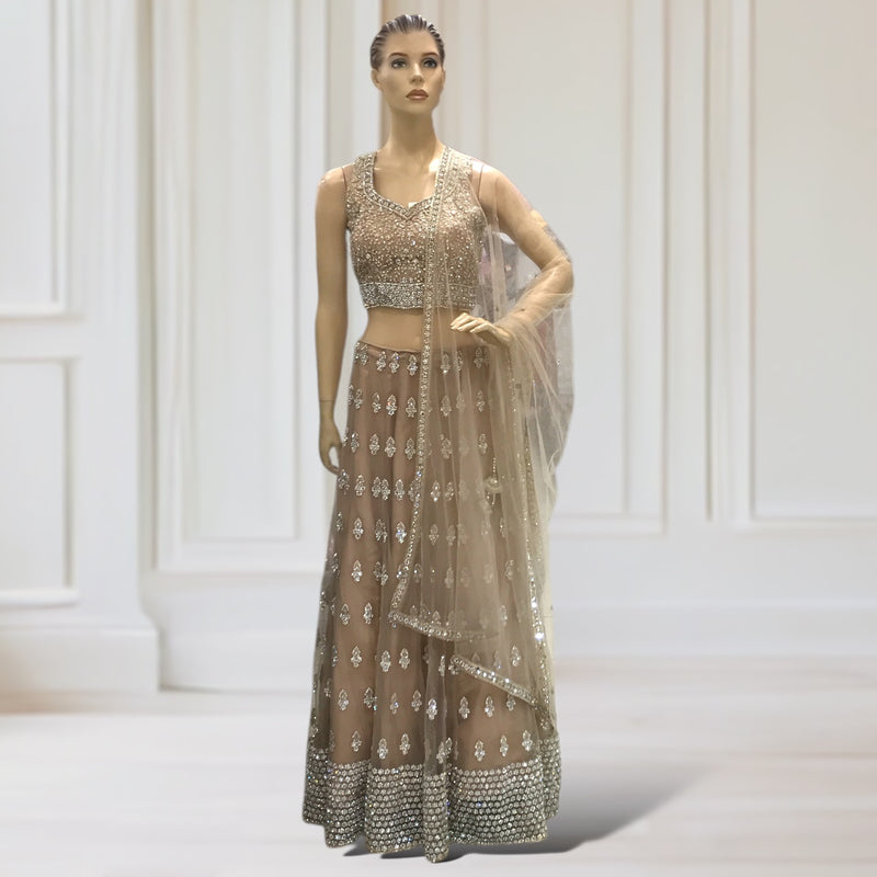Lehenga + Choli + Scarf