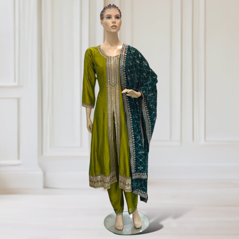 Kurta + Trouser + scarf