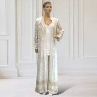 Jacket +Kurta + Sharara