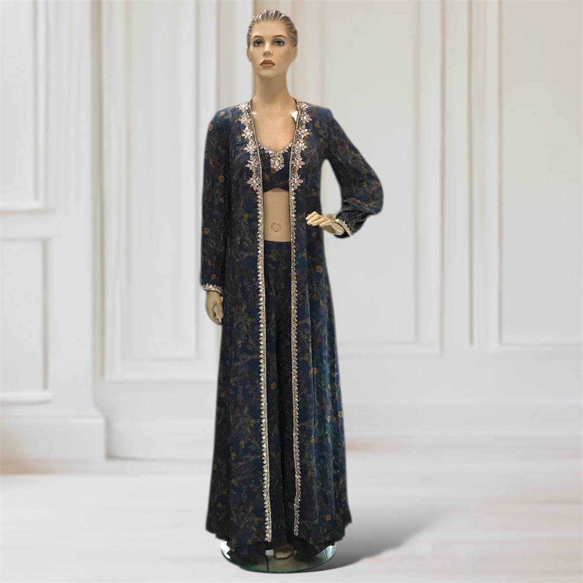 Jacket + Blouse + Sharara