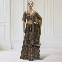Lehenga + Choli + Scarf