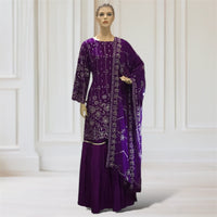 Kurta + Garara + Scarf