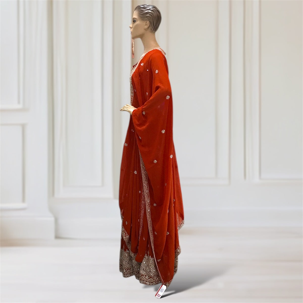 Lehenga + Choli + Scarf