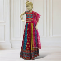 Lehenga + Choli + Scarf