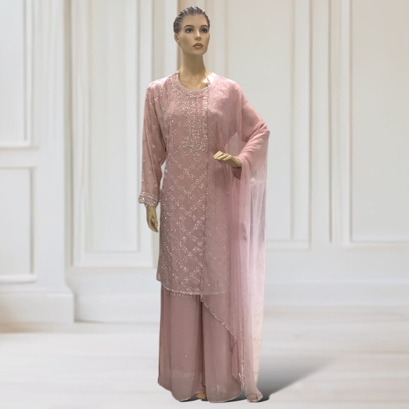 Kurta + Garara + Scarf