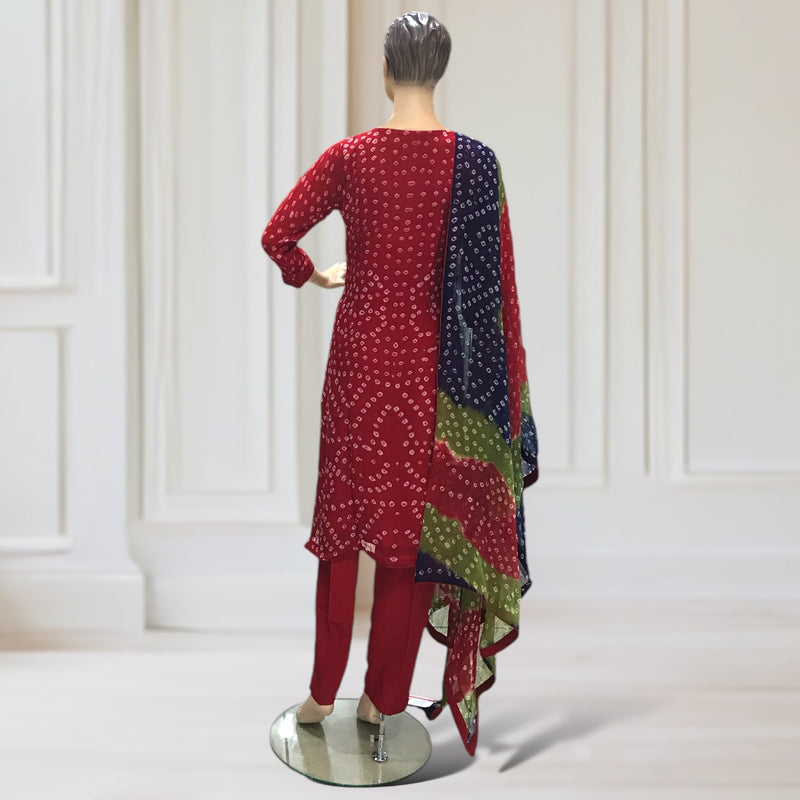 Kurta + Trouser + scarf