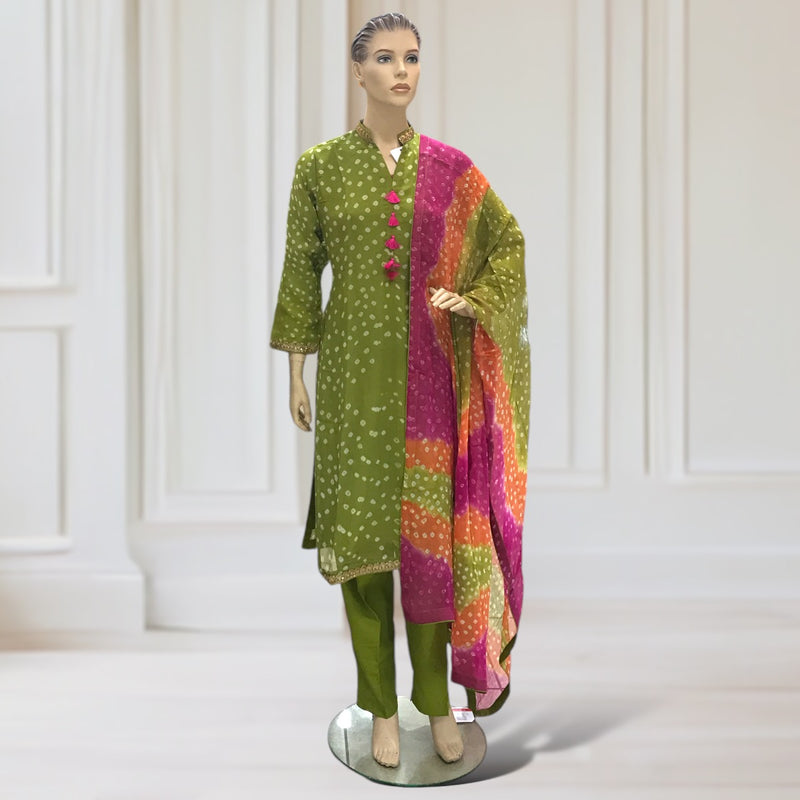 Kurta + Trouser + scarf