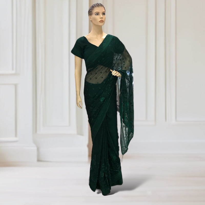 Saree + Blouse