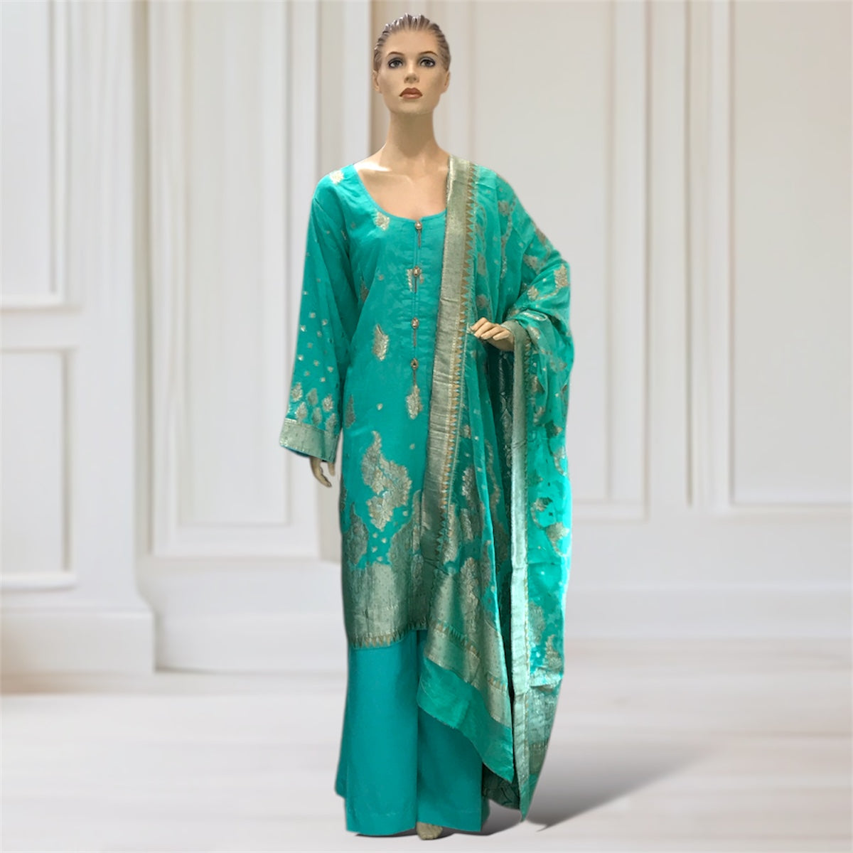 Kurta + Trouser + Scarf