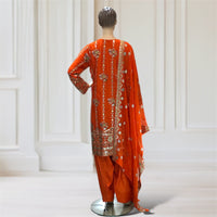 Kurta + Shalwar + Scarf