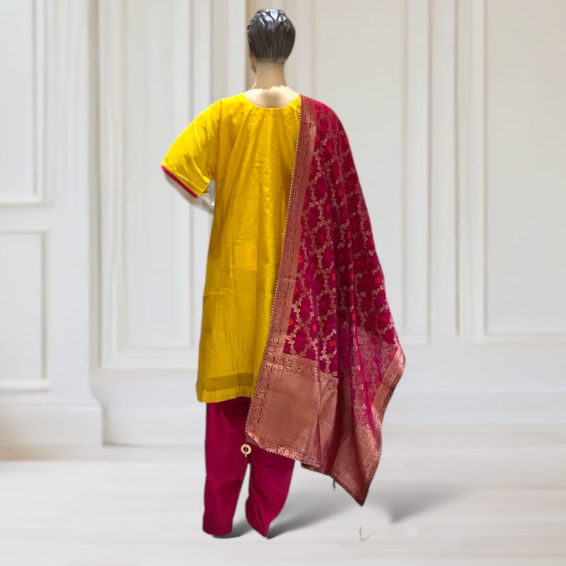 Kurta + Trouser + scarf