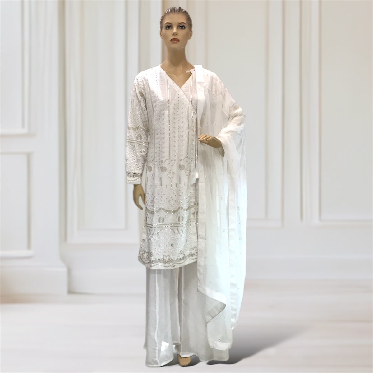 Kurta + Trouser + Scarf