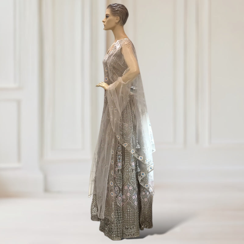 Lehenga + Choli + Scarf