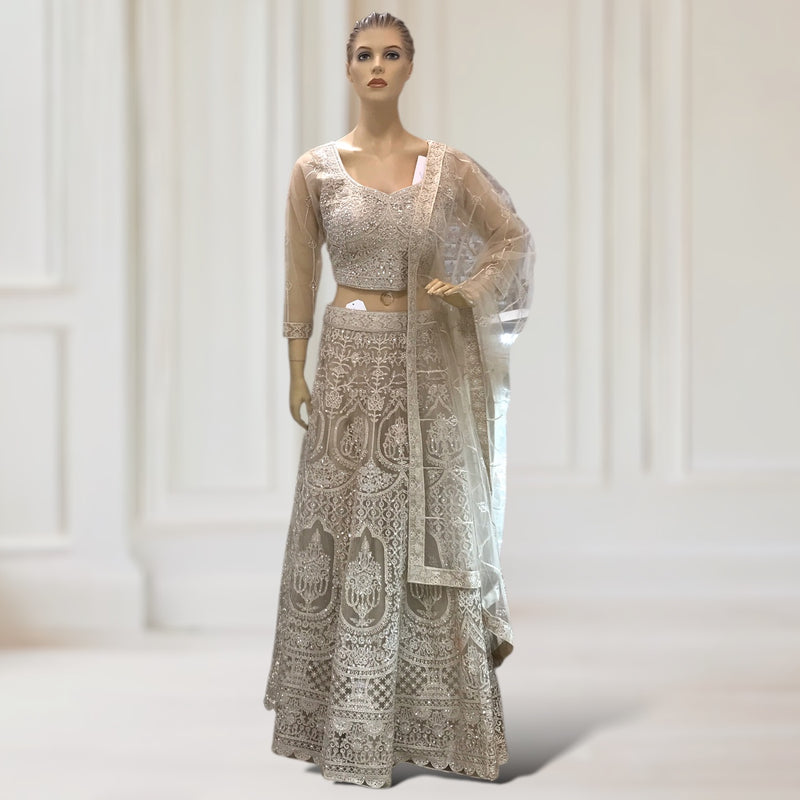 Lehenga + Choli + Scarf