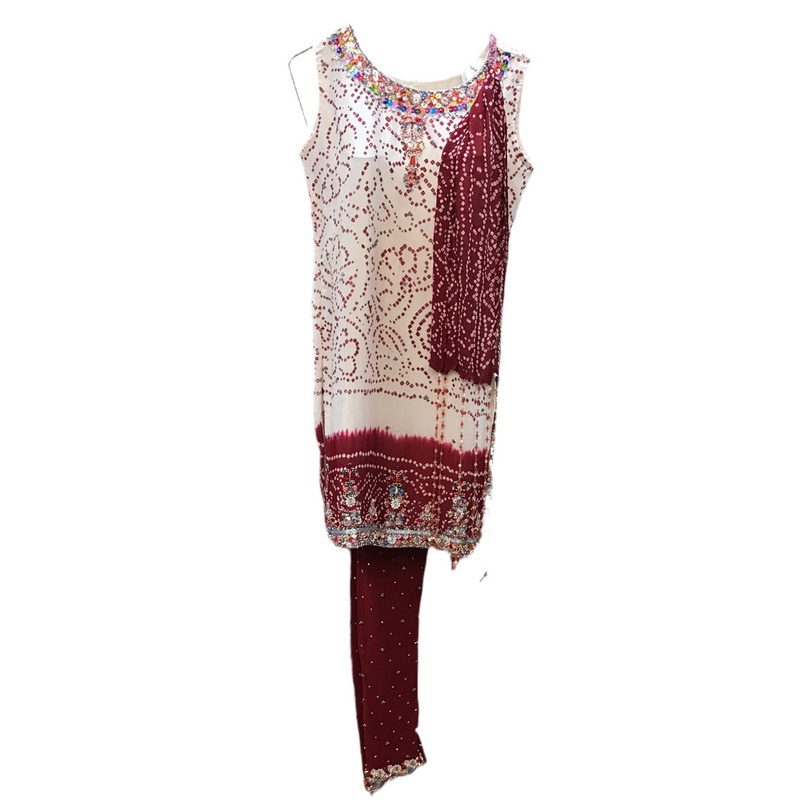 Kurta Churidar Dupatta Size 40