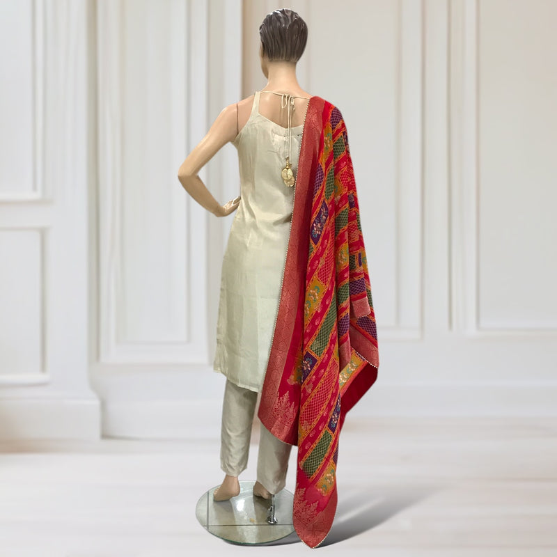Kurta + Trouser + scarf