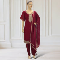 Kurta + Trouser + scarf