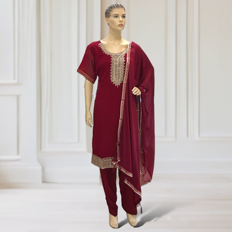 Kurta + Trouser + scarf