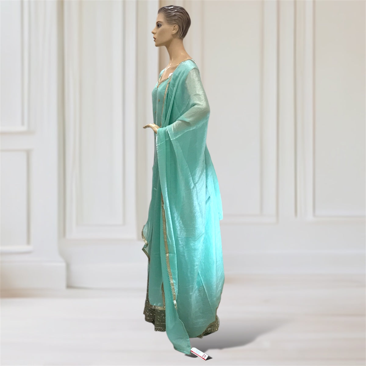Kurta + Palazzo + Scarf