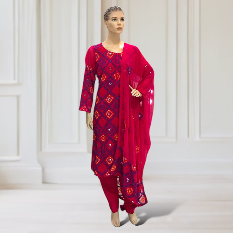 Kurta + Trouser + scarf