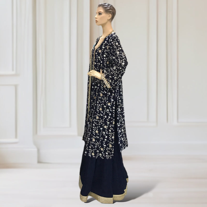 Lehenga + Choli + Jacket