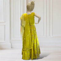 Lehenga + Choli + Scarf