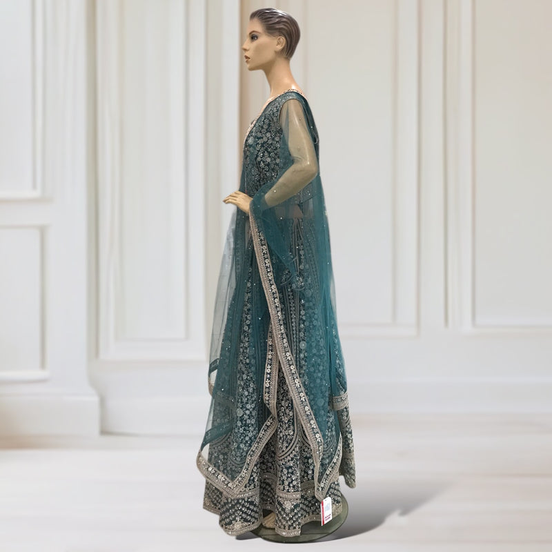 Lehenga + Choli + scarf