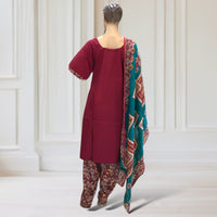 Kurta + Trouser + scarf