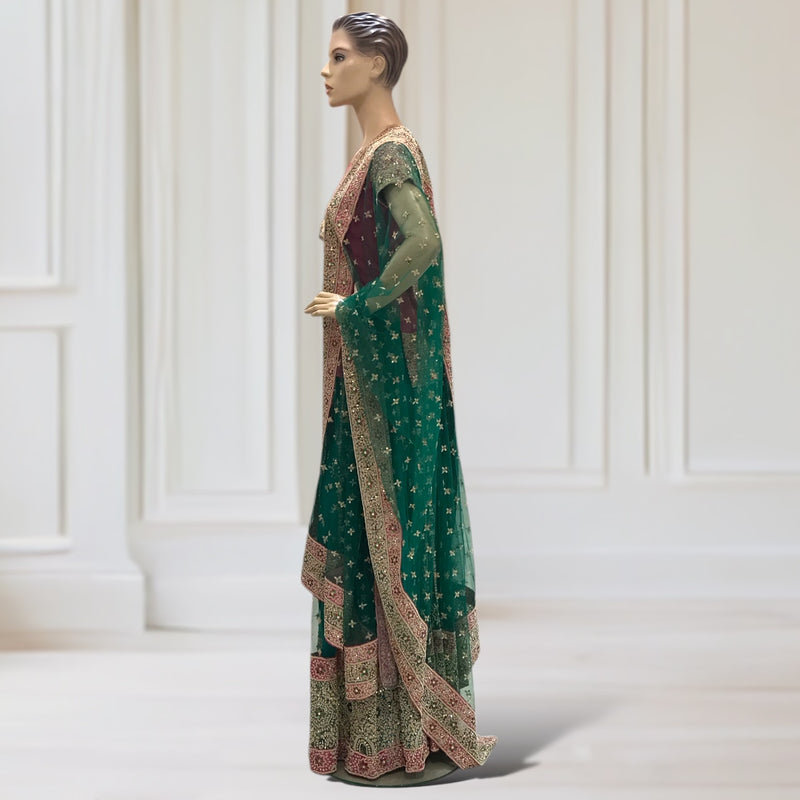 Lehenga + Choli +Scarf