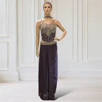 Corset + Drape skirt + Scarf
