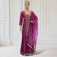 Kurta + Garara + Scarf