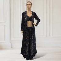 Jacket + Choli + Palazzo