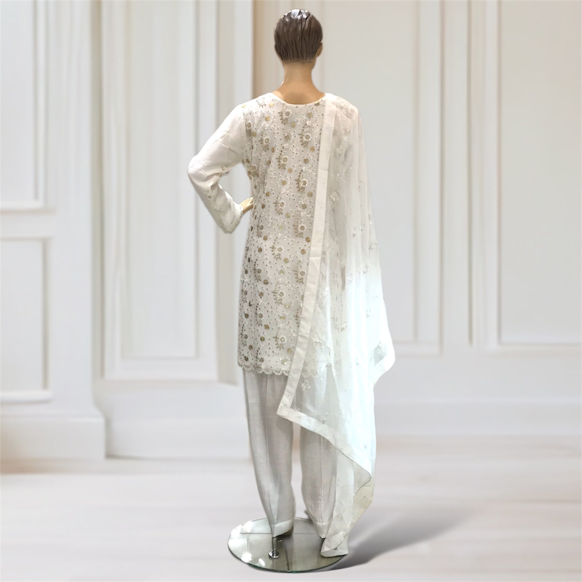 Kurta + Trouser + Scarf