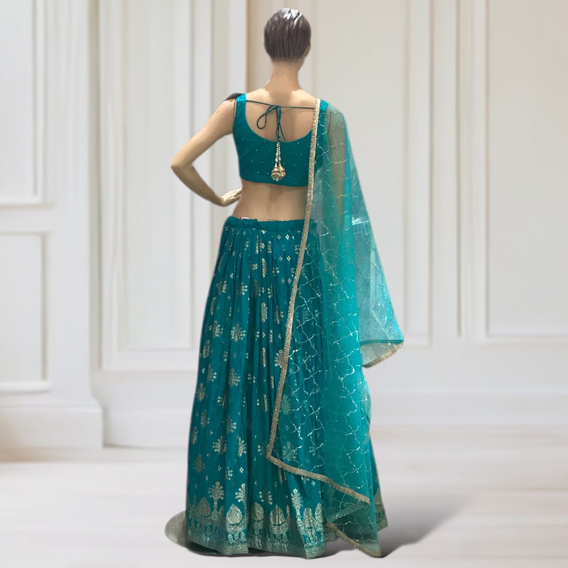 Lehenga + Choli + Scarf