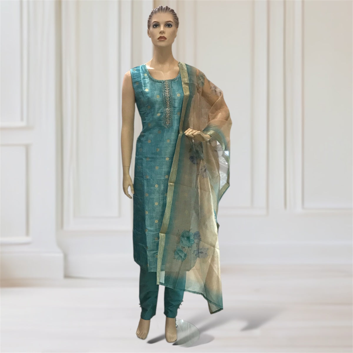 Kurta + Trouser + Scarf