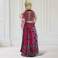 Lehenga + Choli + Scarf