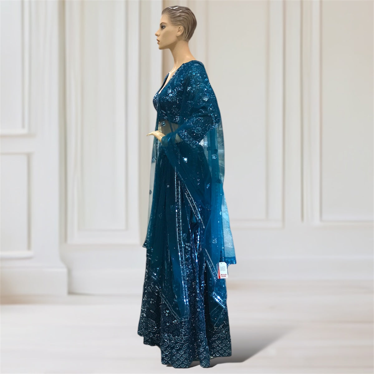 Lehenga + Choli + Scarf
