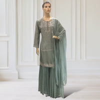 Kurta + Garara + Scarf