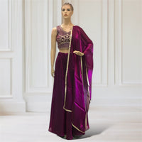 Lehenga + Choli + Scarf