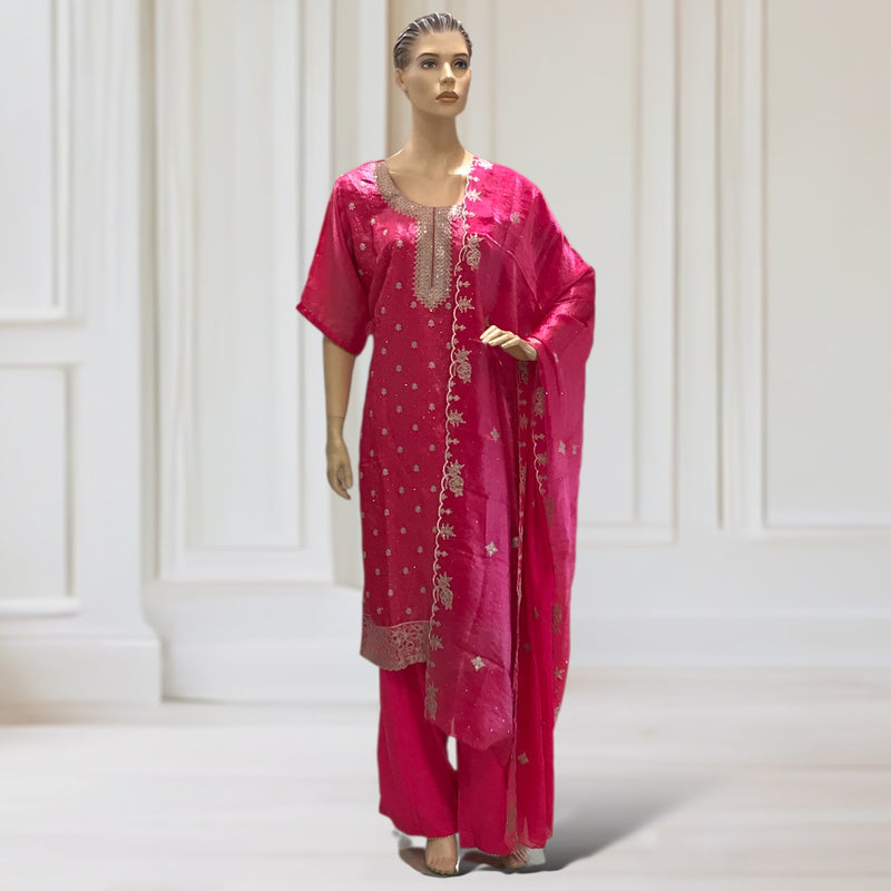 Kurta + Shalwar + Scarf