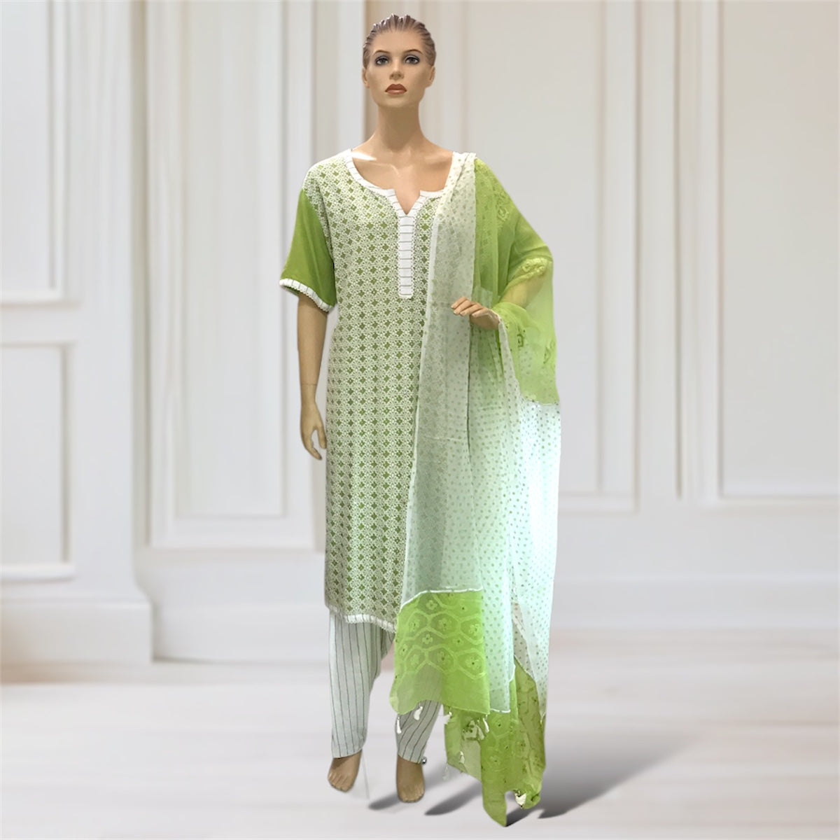 Kurta + Trouser + Scarf