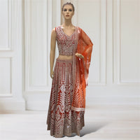 Lehenga + Choli + Scarf